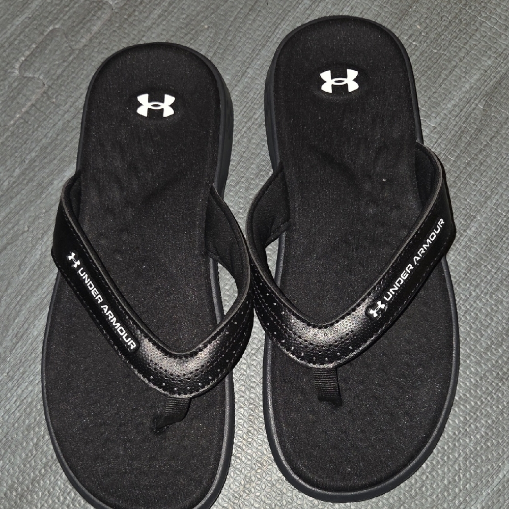 Under Armour Black Sandals